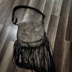 Rodeo/ Cowboy/ Western brown and gold fridge purse Boutique